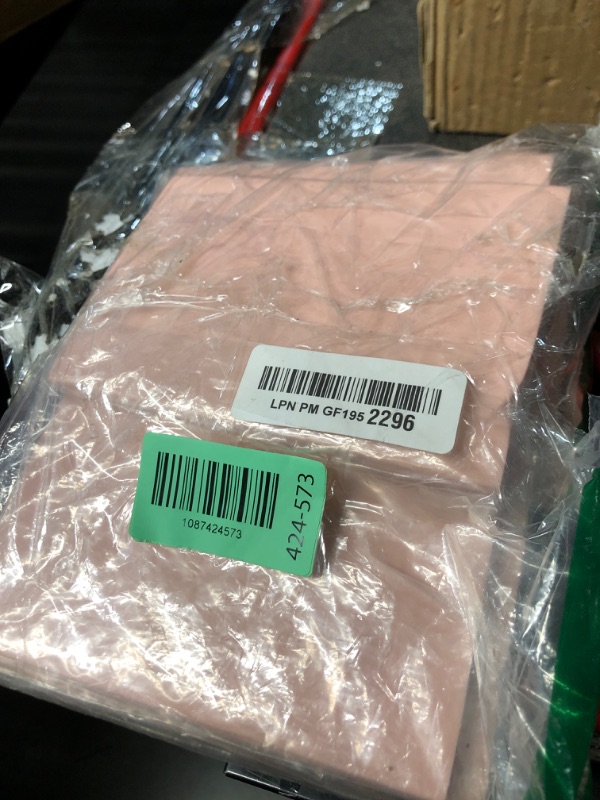 View 2 of ***STOCK PHOTO FOR REFERENCE ONLY***ZEONHEI 5 PCS Pink A4 Rubber Carving Blocks, 8.3 x 11.8 Inch Large Stamp Carving Blocks, Soft Rubber Stamping Block, Linoleum Blocks for Printmaking, Engraving Crafts