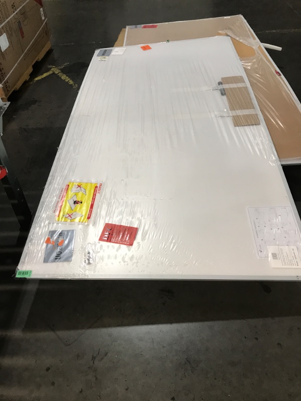 View 2 of *** TRUCK/TRAILER PICKUP ONLY *** VIZ-PRO Large Cork Bulletin Board 96" x 48" Silver