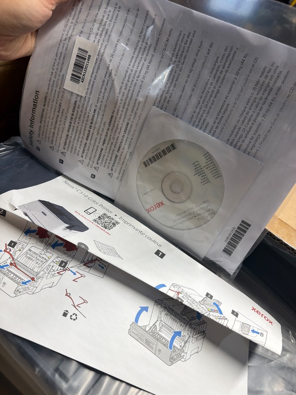 View 2 of ***FACTORY SEALED - OPENED FOR INSPECTION***
Xerox C310DNI Color Printer, Laser, Wireless, Print, Letter, Energy Star Certified, UP to 35PPM