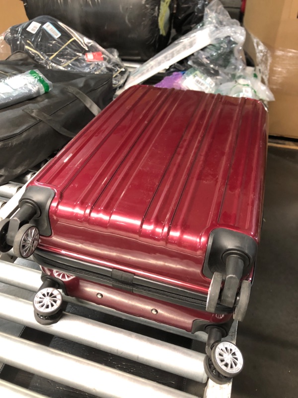 View 3 of ***STOCK PHOTO FOR REFERENCE ONLY*** Coolife Luggage Set, Lightweight and Durable Hardshell, 3 Pcs