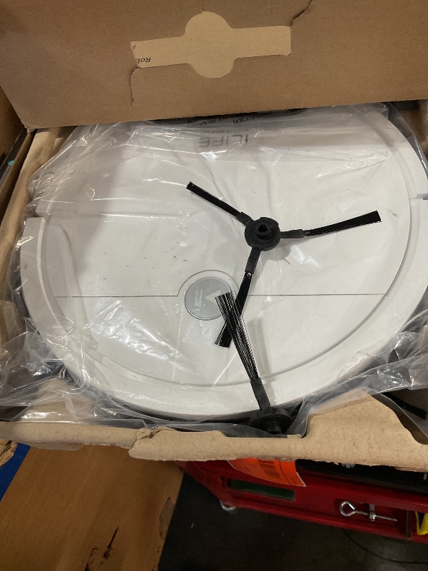 View 2 of ** used, very dirty **
ILIFE V2 Robot Vacuum Cleaner, Tangle-Free Suction, White