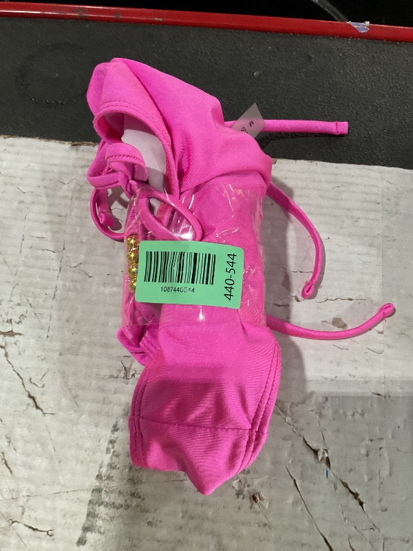 View 3 of ***STOCK IMAGE FOR REFERENCE***
Century Star Women Cute String Triangle Bikini Sets - Swimsuits Two-Piece Tie Side Bathing Suit Adjustable Ties Halter Swimwear A1 Hot Pink M