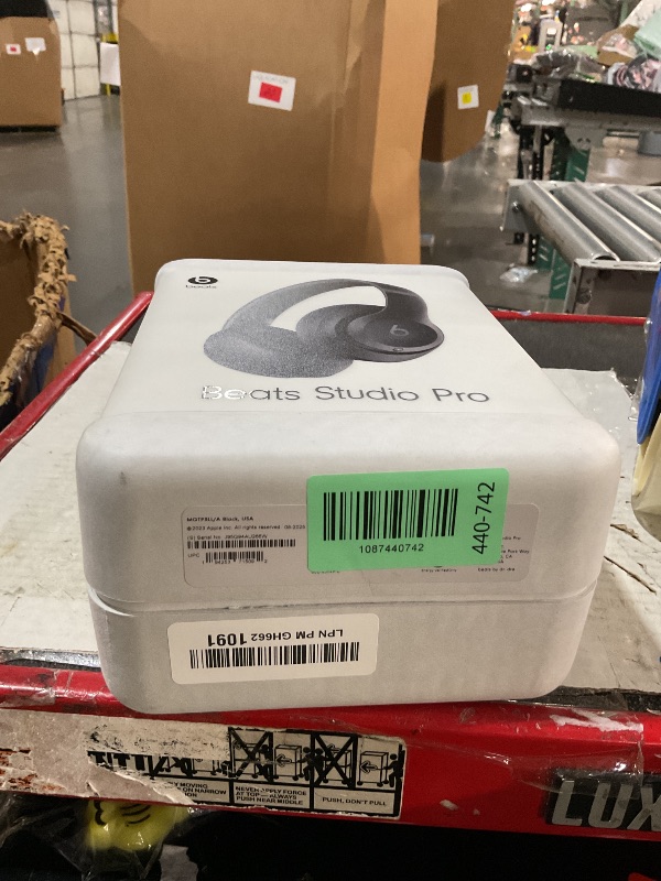 View 3 of ***Factory sealed***Beats Studio Pro Premium Wireless Over-Ear Headphones- Up to 40-Hour Battery Life, Active Noise Cancelling, Great for Travel & Commuting, USB-C Lossless Audio, Apple & Android Compatible -Black
