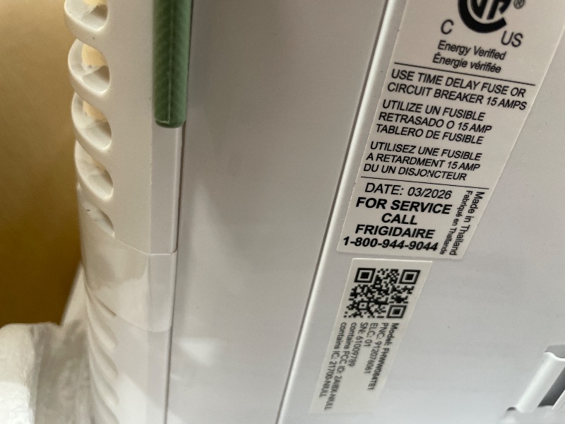View 5 of **FACTORY SEALED** Frigidaire 8000 BTU Smart Window Air Conditioner