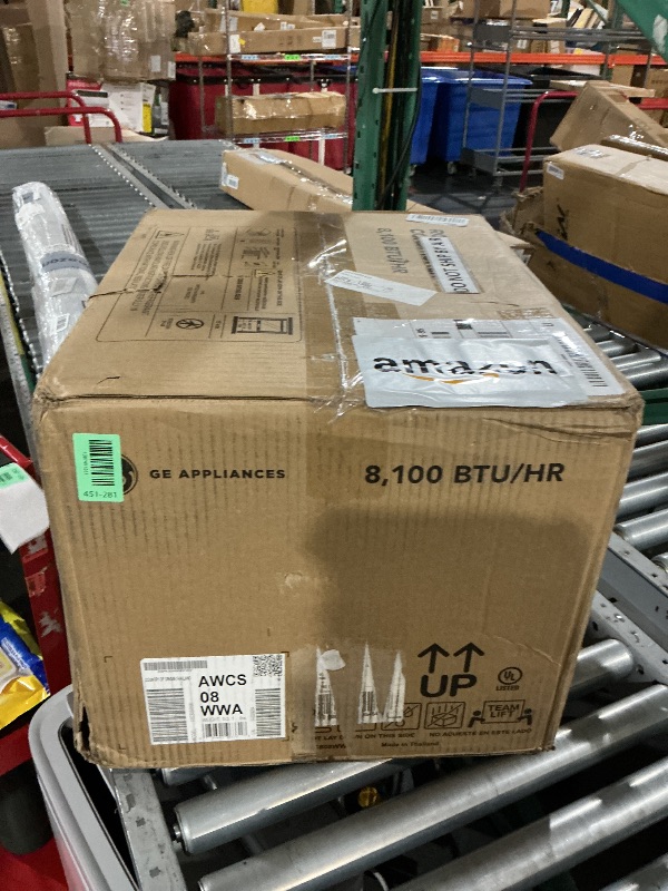 View 2 of **FACTORY SEALED** GE 8,000 BTU Smart Window Air Conditioner