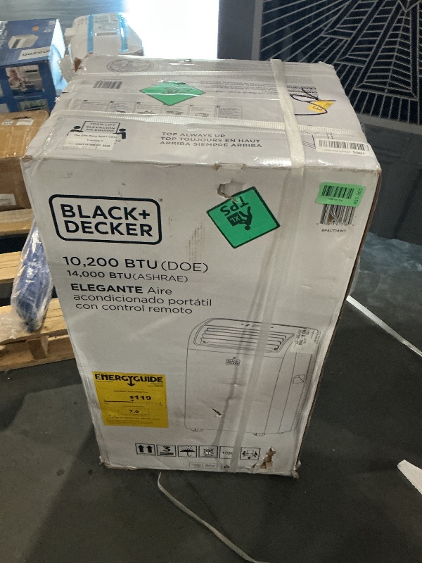View 2 of **FACTORY SEALED** BLACK+DECKER Smart Portable Air Conditioner, 14,000 BTU