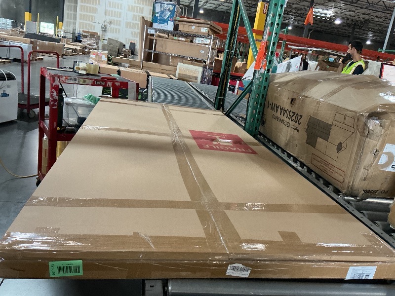 View 2 of **FACTORY SEALED** LFT HUIMEI2Y 71"x32" Full Length Floor Mirror, Gold