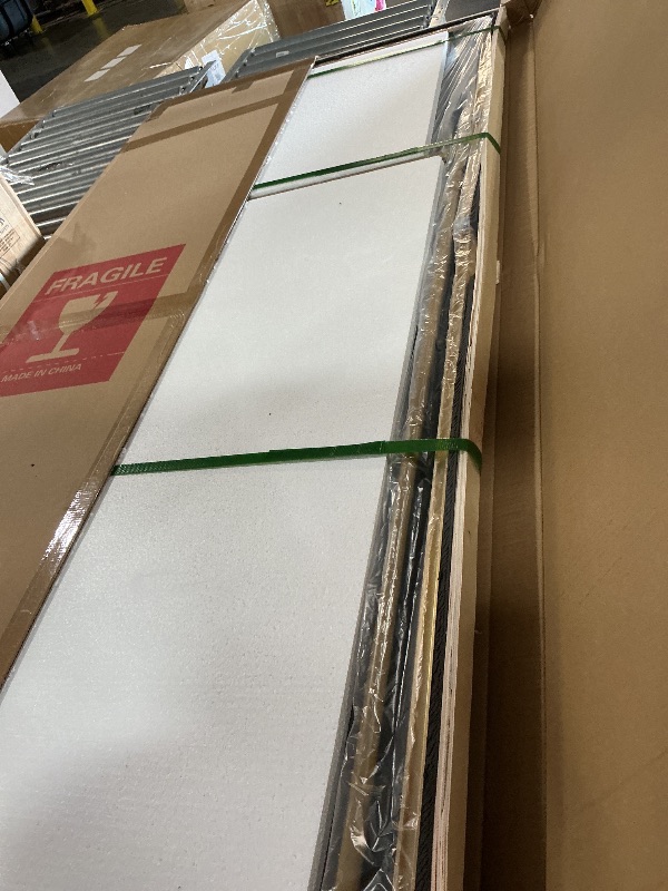 View 3 of **FACTORY SEALED** LFT HUIMEI2Y 71"x32" Full Length Floor Mirror, Gold