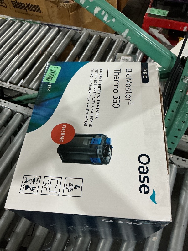 View 3 of ** FACTORY SEALED**OASE BioMaster 2 Thermo 350 Canister Filter for Aquariums – External Aquarium Filter with Built-in Heater – EasyClean Pre-Filter, Quiet Operation – Freshwater & Saltwater, Up to 90 Gallons