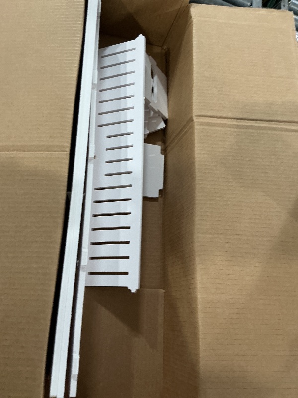 View 2 of ***MISSING PARTS***AOJEZOR Small Bathroom Storage Cabinet - White