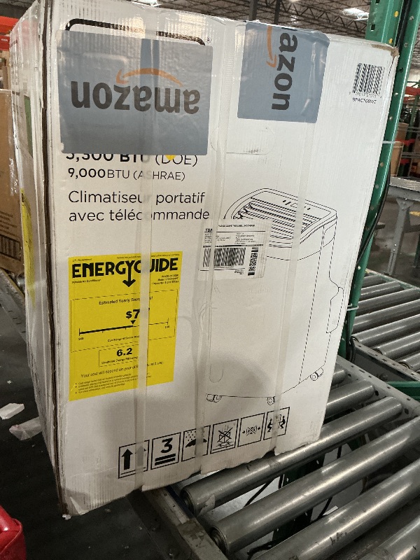 View 2 of ** FACTORY SEALED **BLACK+DECKER Portable Air Conditioner - 9,000 BTU, White