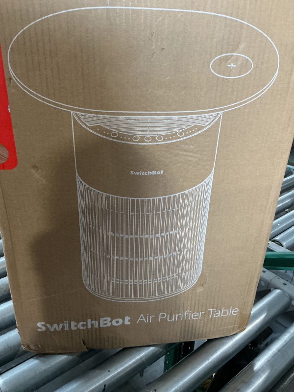 View 2 of ** FACTORY SEALED *SwitchBot Air Purifier with Table, RGB Light, Wireless Charger