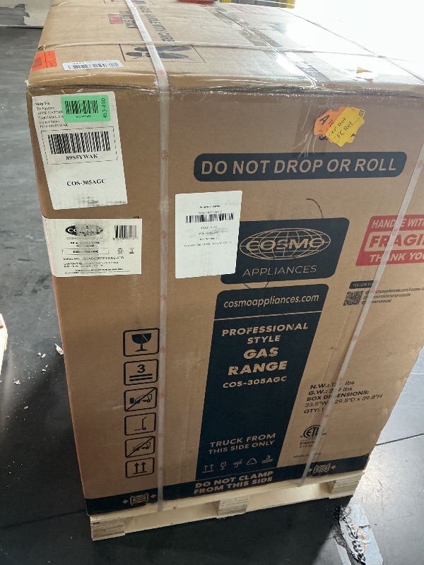 View 2 of ** TRUCK OR TRAILER PICK UP ONLY FACTORY SEALED**30 in. Nebula Coll 5 cu ft 5 Burner Gas Range, Convection, Stainless Steel