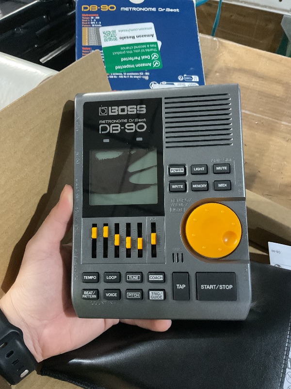 View 4 of ***SCREEN IS BROKEN***

BOSS DB-90 Dr. Beat Portable Metronome
