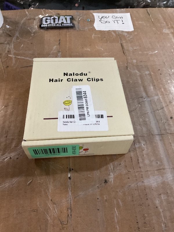 View 2 of ***no brown*** Nalodu Large 4 Inch Hair Claw Clips (4 Pack)