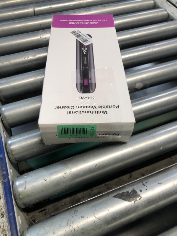 View 3 of *** MISSING PARTS ***
Handheld Car Vacuum Cleaner 15000Pa Cordless Mini Vacuum 3-in-1 Dust Buster with Blower & Inflator, 40000RPM Brushless Motor, LED Display, USB Rechargeable for Pet Hair, Home, Office