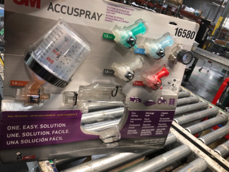 View 2 of ***MISSING PARTS!!!***3M Accuspray ONE Spray Gun System with Standard PPS, 16580