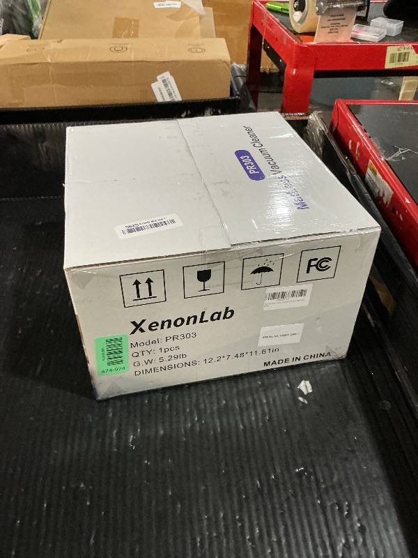 View 2 of ***LIKE NEW, BOX OPENED***
XenonLab Mattress Vacuum Cleaner, 18000Pa Bed Vacuum Cleaner, 275nm UV-C Light & Ultrasonic 140°F Heat with High-Speed Deep Tapping, Versatile Handheld Vacuum for Bed, Sofa, Couch, Crib?Corded?