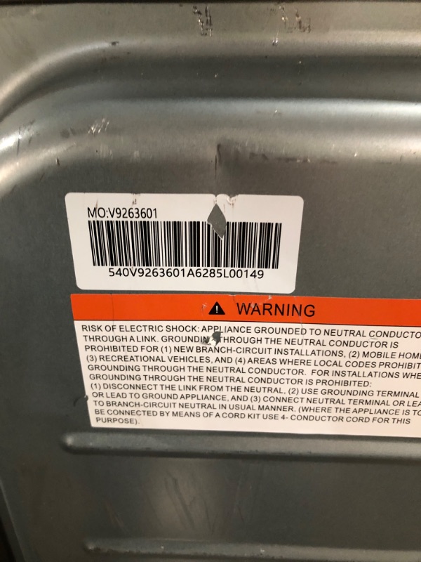 View 7 of ***TRUCK/TRAILER PICKUP ONLY***
Kenmore 8.0 cu. ft. Front Load Electric Dryer - Metallic Silver