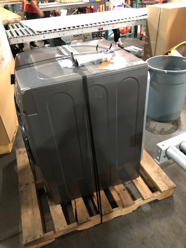 View 3 of ***TRUCK/TRAILER PICKUP ONLY***
Kenmore 8.0 cu. ft. Front Load Electric Dryer - Metallic Silver