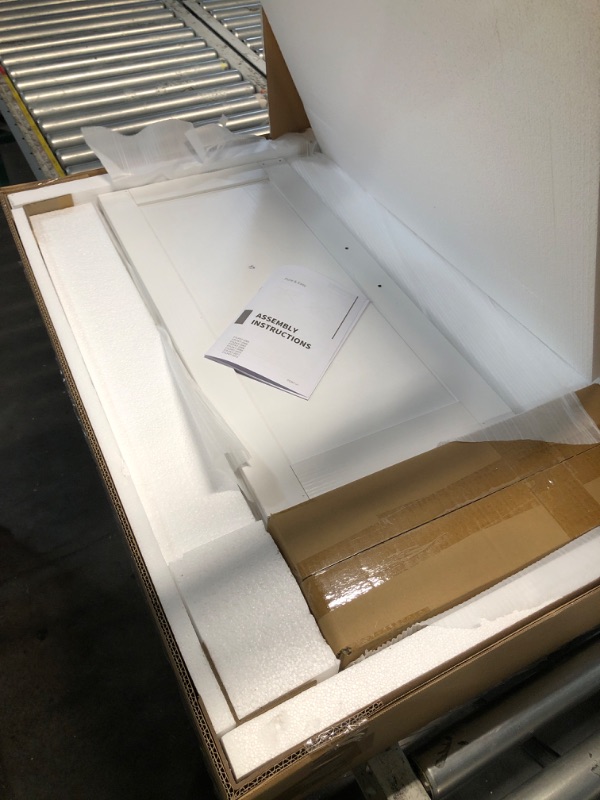 View 4 of ** MISSING BOX 2* PARTIAL SET* *
COLOR IS **WHITE** - KITCHEN ISLAND