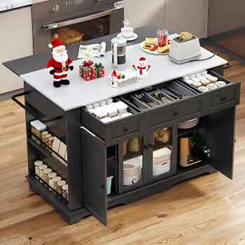 View 1 of ** MISSING BOX 2* PARTIAL SET* *
COLOR IS **WHITE** - KITCHEN ISLAND