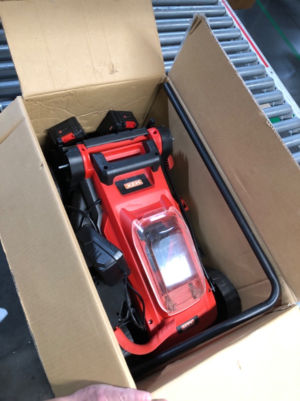 View 2 of ***STOCK PHOTO REFERENCE ONLY***
MZK 40V 16-Inch 2-in-1 Lawn Mower, Brushless Cordless Push Mower
Brushless mower with 5 height positions and dual batteries for walk-behind mowing in yards and home lawns.