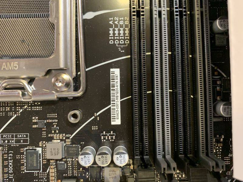 Photo 1 of ASUS Prime B650M-A AX II AMD B650 AM5 Ryzen™ Desktop 9000 8000 & 7000 Micro-ATX mATX Motherboard, DDR5, PCIe 5.0 M.2, 2.5Gb LAN, Wi-Fi 6, DisplayPort, HDMI®, USB 3.2, USB 3.2 Type-C®, BIOS Flashback™