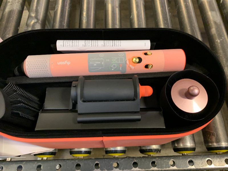 Photo 1 of Limited Edition Dyson Airwrap i.d. Multi-Styler Straight+Wavy in Ceramic Apricot and Topaz