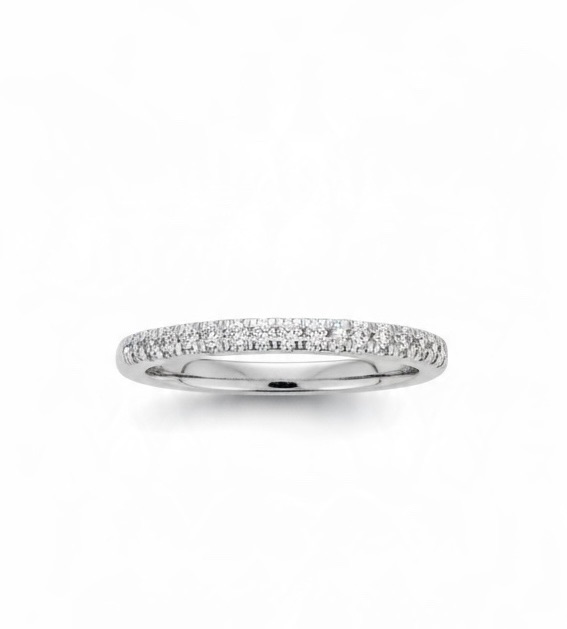 View 1 of 10K WHITE GOLD 0.75ctw DIAMOND RING 2G (APPROXIMATE SIZE 7–8) #8