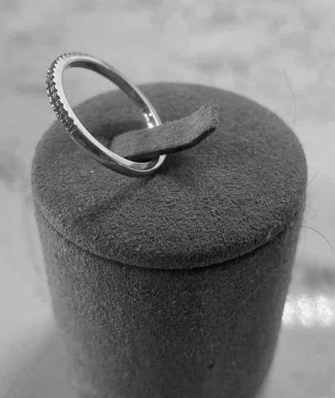 View 3 of 10K WHITE GOLD 0.75ctw DIAMOND RING 2G (APPROXIMATE SIZE 7–8) #8