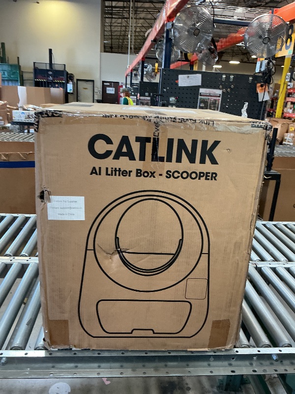 Photo 1 of CATLINK 2026 Upgrade Self Cleaning Cat Litter Box with Mat, Automatic Litter Box for Multiple Cats 3.5 to 22 lbs, Double Odor Control, Safety Sensors