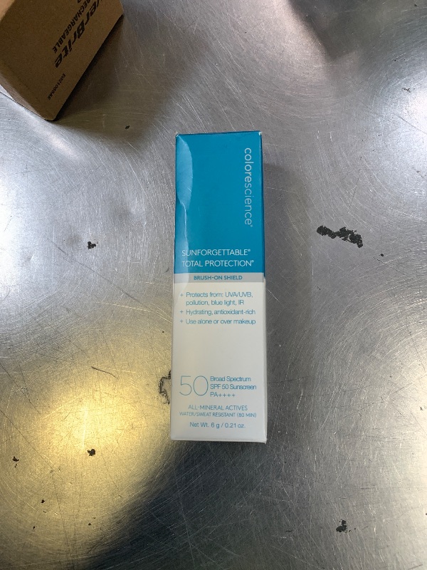 Photo 1 of Colorescience Brush-On Sunscreen Mineral Powder for Sensitive Skin, Medium , 1 Count (Pack of 1)