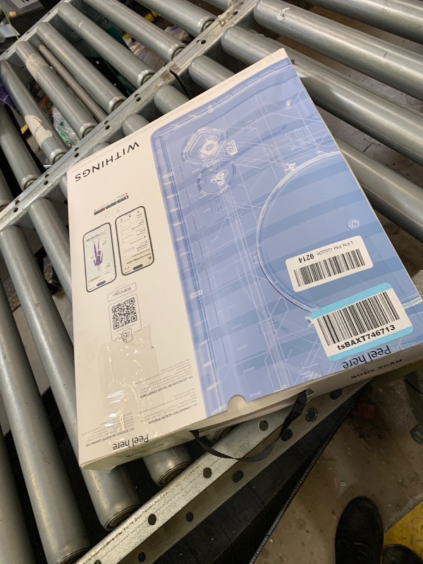 Photo 1 of WITHINGS Body Scan - Connected WiFi Scale to Improve Your Health, BIA Personal Scale, Body Composition Analysis, Body Fat, Muscle Mass, Water Percentage