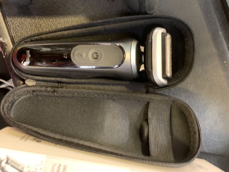 Photo 1 of Braun Series 7 7032cs Flex Electric Razor for Men, Wet & Dry, Electric Razor, Rechargeable, Cordless Foil Shaver with Beard Trimmer and Charging Stand, Silver