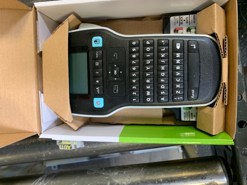 Photo 1 of DYMO LabelManager 160 Label Maker Bundle with 3 D1 Label Cassettes, Portable Handheld, QWERTY Keyboard, One-Touch Smart Keys, Large Display, Home & Office Organization
