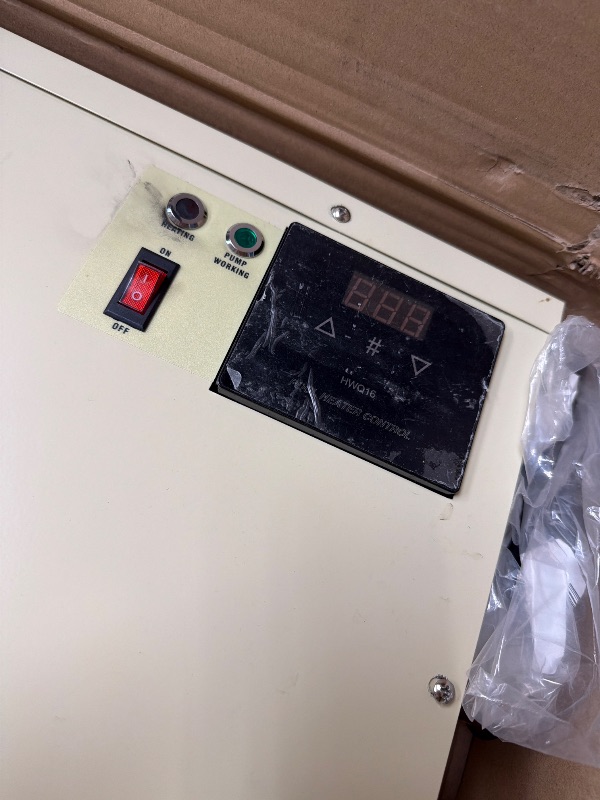Photo 1 of Pool Heater-11KW 220V Upgrade Thermostat Electric Swimming Pool Heater,Digital Touch Display Energy Efficient Pool Water Heater for Spas, Bathtubs and Above Ground in-Ground Pools. (Upgrade 220 11KW)
