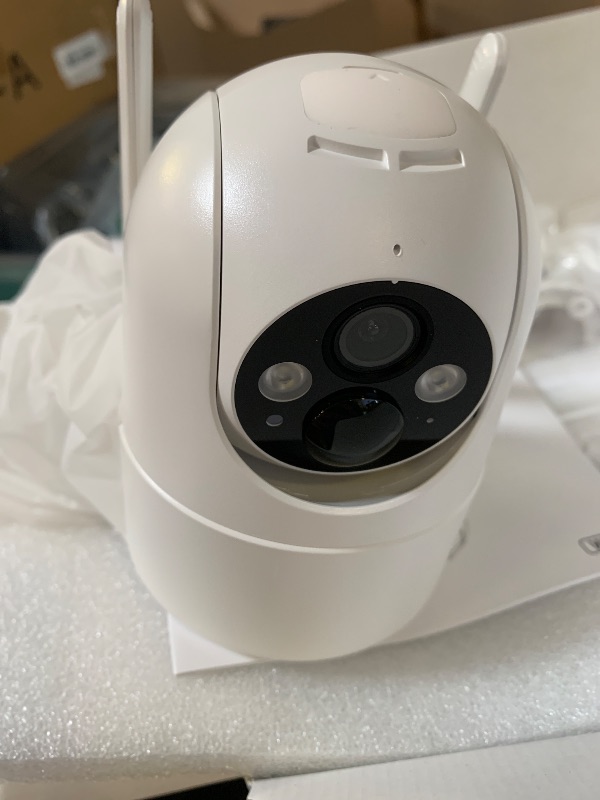 Photo 1 of aosu SolarCam D1 Max, 4K Solar Security Cameras Outdoor Wireless, 360° Pan & Tilt Coverage, Auto Tracking, Color Night Vision, Local Storage, No Subscription Required