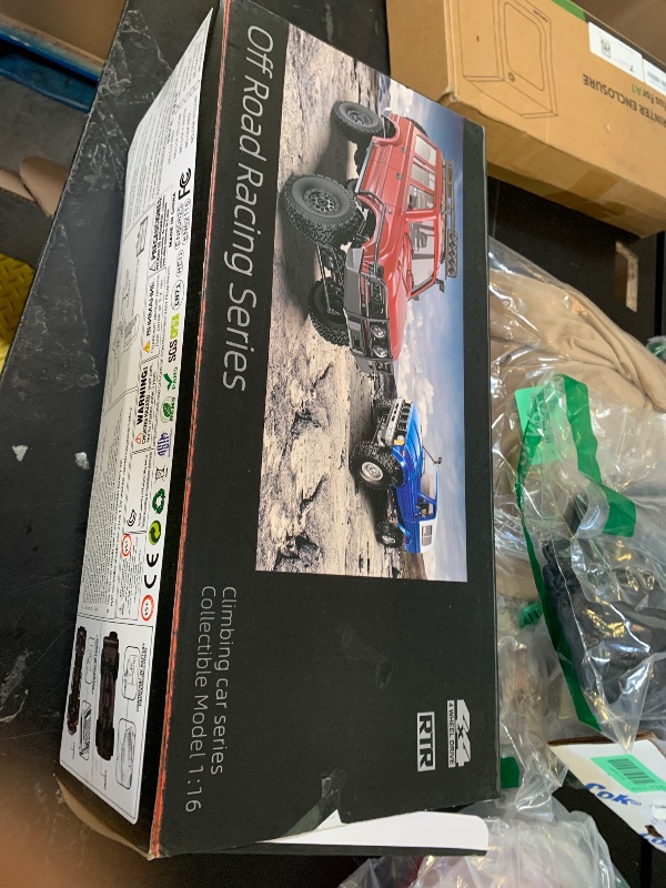 Photo 1 of The perseids RC Crawler Offroad RC Truck WPL C14 RC Rock Crawler 1/16 Scale 4x4 Waterproof Remote Control Trucks with LED Lights, 2.4G RTR Hobby RC Pickup for Adults