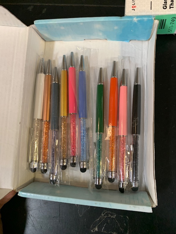 Photo 1 of pens with rhinestones decor
