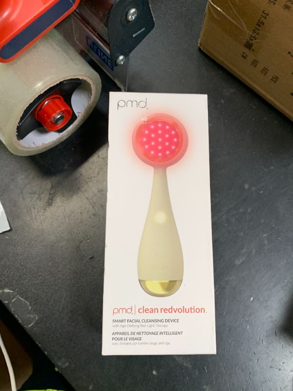 Photo 1 of PMD Clean Facial Cleansing Brush Bundle with PMD Remove Cleansing Balm – Waterproof Silicone Face Cleanser with Sonic Technology, Cream