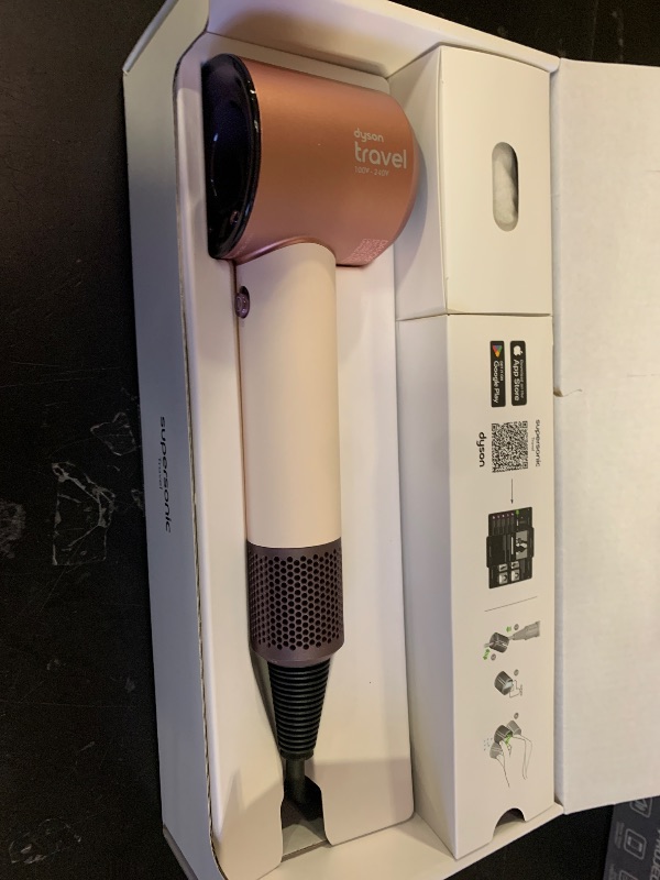 Photo 1 of Dyson Supersonic Travel Hair Dryer, Lightweight, Universal Voltage, Compatible with Supersonic and Supersonic Nural attachments