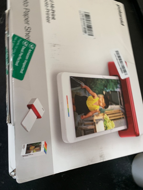 Photo 1 of Polaroid Hi-Print Bluetooth 4x6 Photo Printer + Photo Paper Bundle (80 Sheets Included) (6552)