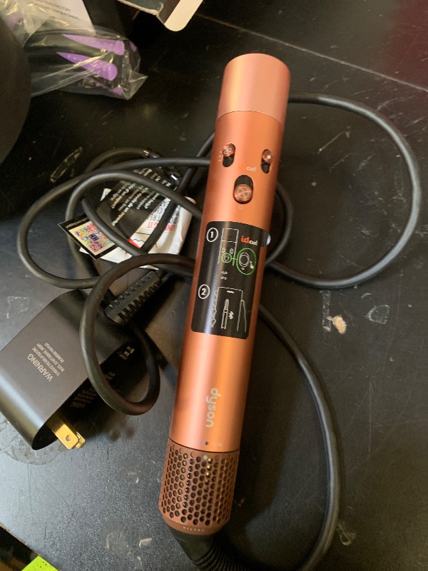 Photo 1 of Dyson Airwrap i.d. Multi-Styler, Allure Winner, Bluetooth Connected, No Heat Damage, 6-in-1 Versatility, Intelligent Hair Styler