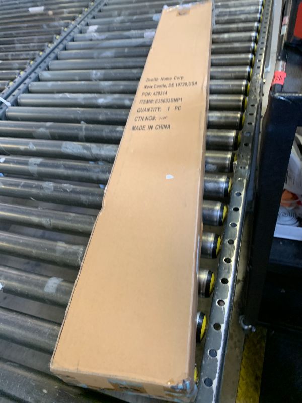 Photo 1 of Zenith 72" Chrome Adjustable Curved Shower Rod