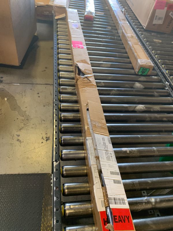 Photo 1 of Amazon Basics 7ft Olympic Barbell Bar, 2" Diameter, Chrome Finish, 500-Pound Capacity