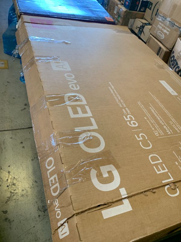 Photo 1 of LG 65-Inch Class OLED evo AI 4K C5 Series Smart TV w/Dolby Atmos, Dolby Vision, HDR10, AI Super Upscaling 4K, Filmmaker Mode, Wow Orchestra, Alexa Built-in (OLED65C5PUA, 2025)