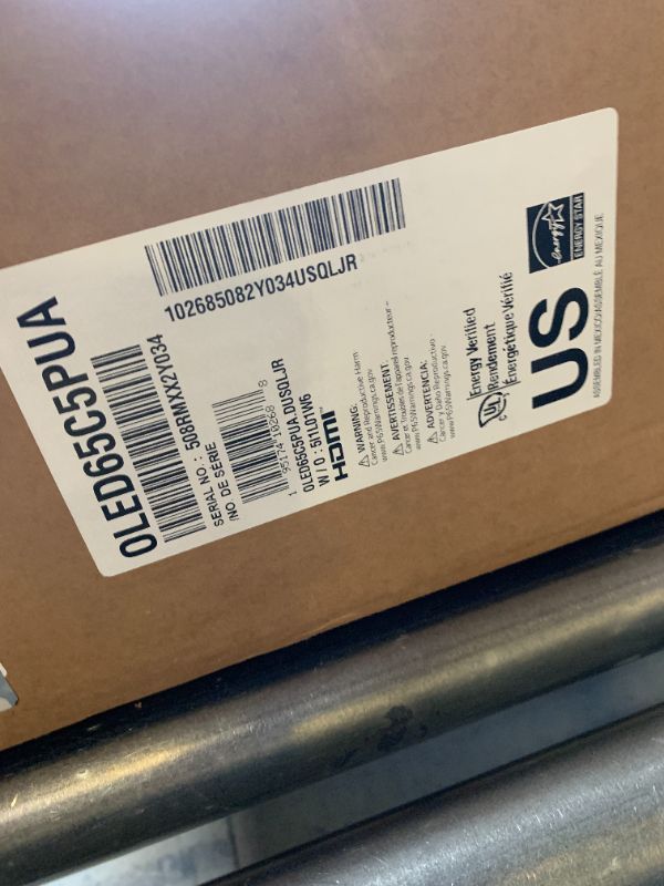 Photo 1 of LG 65-Inch Class OLED evo AI 4K C5 Series Smart TV w/Dolby Atmos, Dolby Vision, HDR10, AI Super Upscaling 4K, Filmmaker Mode, Wow Orchestra, Alexa Built-in (OLED65C5PUA, 2025)