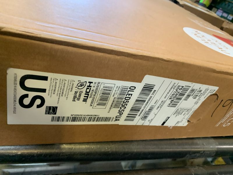 Photo 1 of LG 55-Inch Class OLED evo AI 4K C5 Series Smart TV w/Dolby Atmos, Dolby Vision, HDR10, AI Super Upscaling 4K, Filmmaker Mode, Wow Orchestra, Alexa Built-in (OLED55C5PUA, 2025)