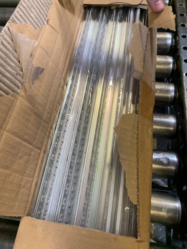 Photo 1 of Glooglitter 10 Pack 6.6ft/2 Meter Plaster-in LED Channel - Trimless Diffuser Recessed Drywall Aluminum Profile with End Caps for Wall Ceiling (0.85 Inch Wide)